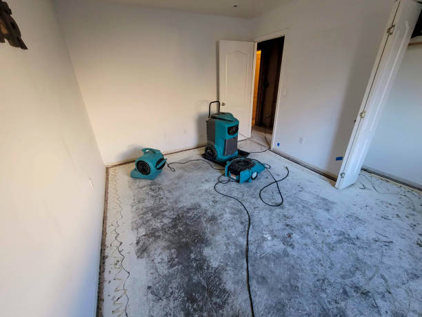 Water damage restoration process in Ellwood City, PA